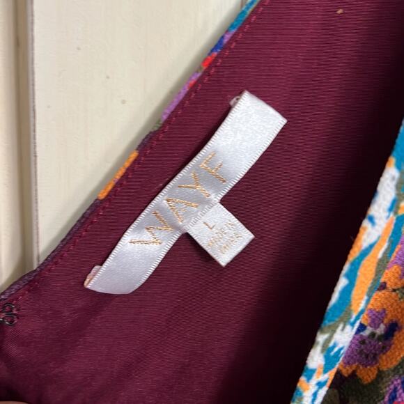 WAYF size large floral mini dress - Picture 4 of 6